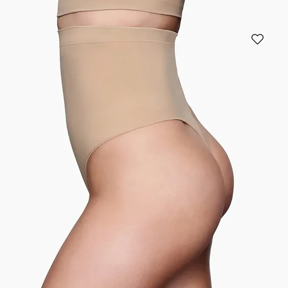 Nwot SKIMS High Waist Seamless Body Shaper Thong Pants Shapewear 3x Plus Torrid - Picture 4 of 12